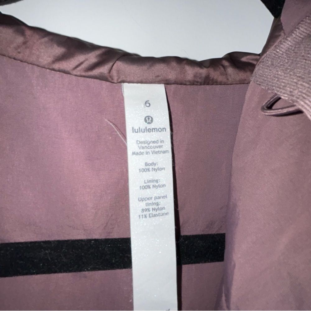 Lululemon Graced With Lace Laser Cut Floral Hooded Trench Coat Jacket - Picture 7 of 10